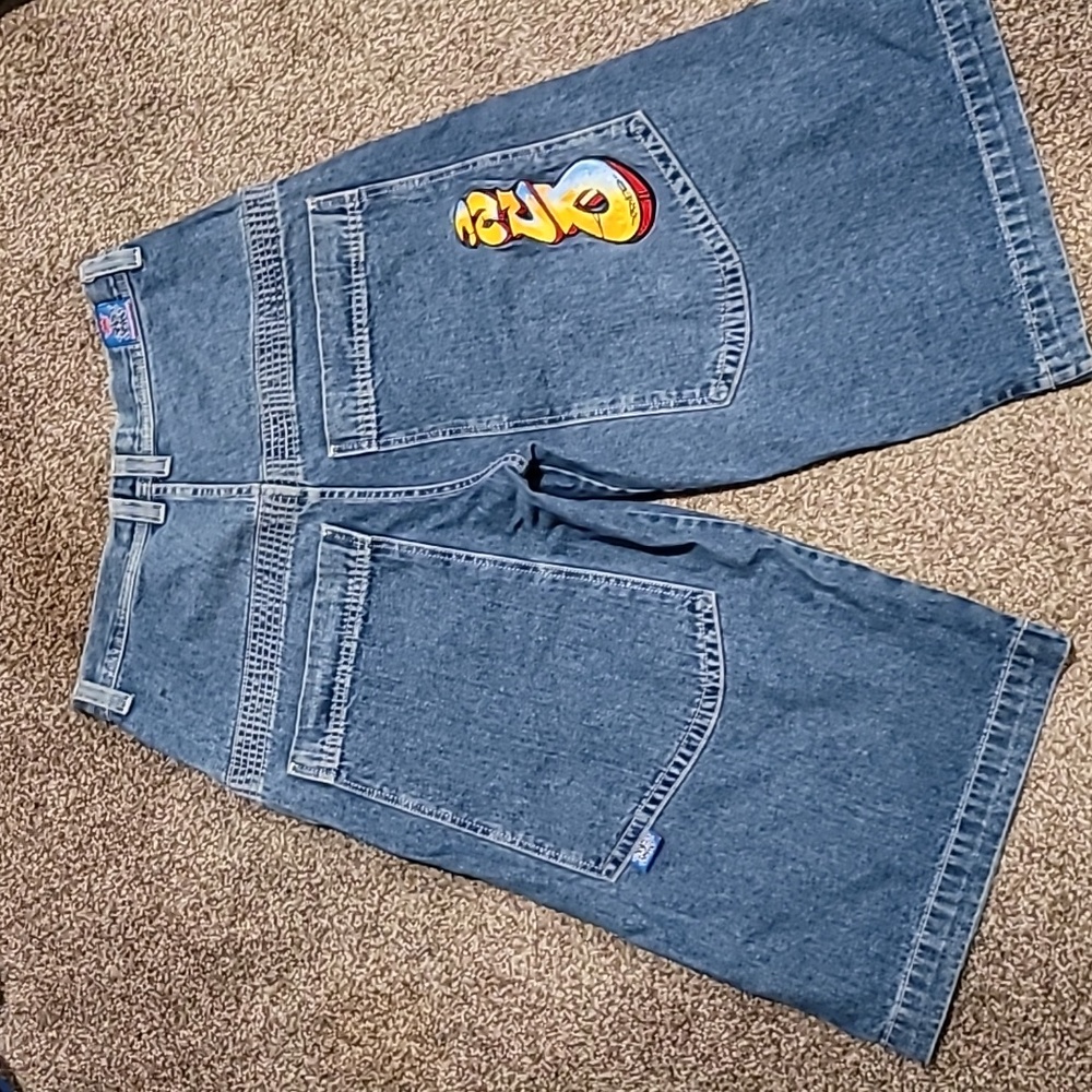 Vintage jnco jean shorts sz 34